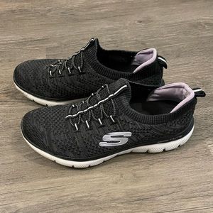 Sketchers slip on sneakers